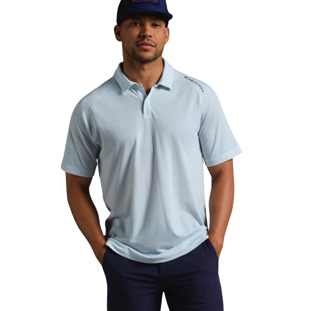 Municipal Men's Sport Tech Polo Golf Shirt