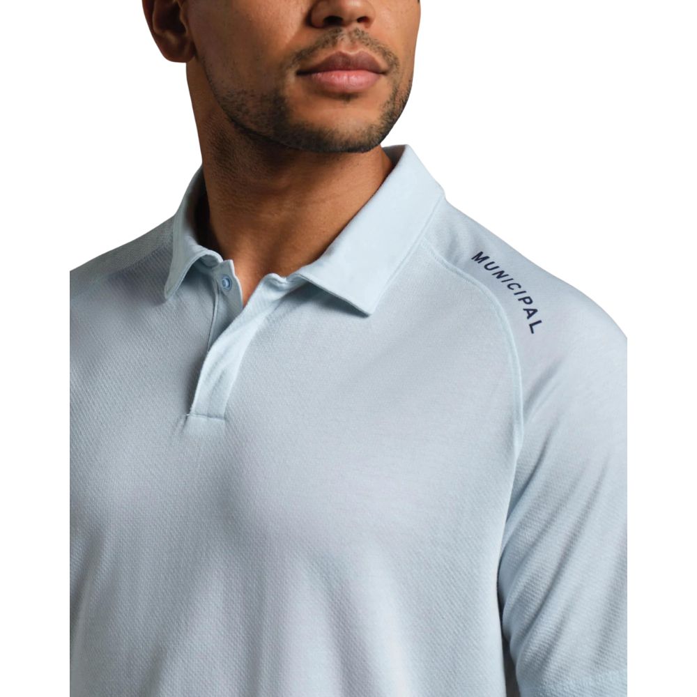 Municipal Men's Sport Tech Polo Golf Shirt