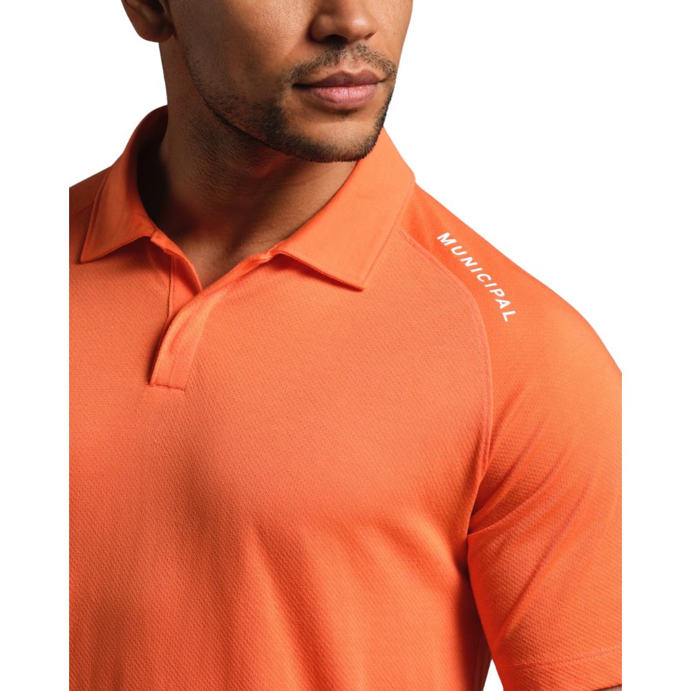 Municipal Men's Sport Tech Polo Golf Shirt