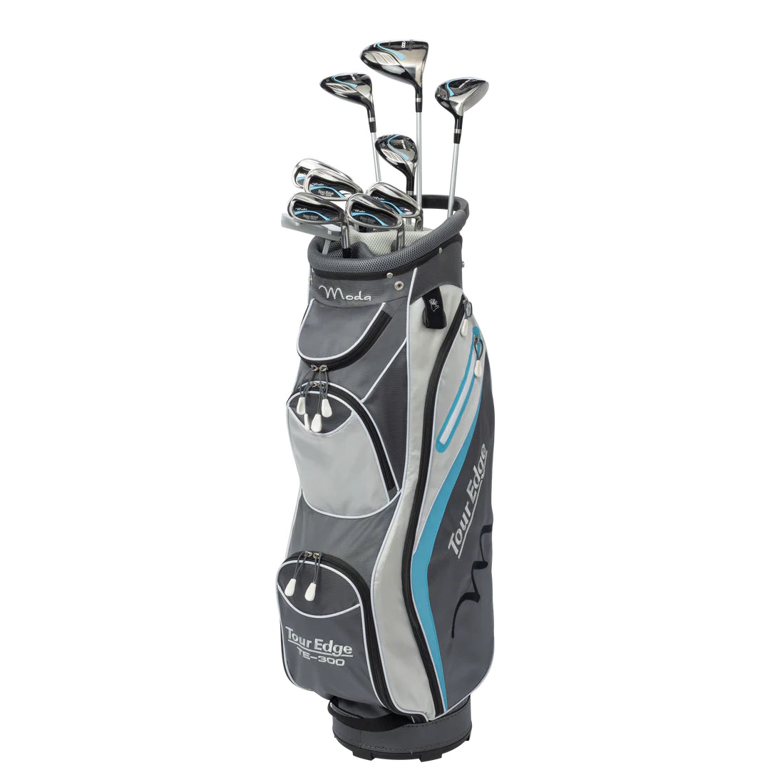 Tour Edge TE-300 Moda Women's Complete Set w/ Cart Bag