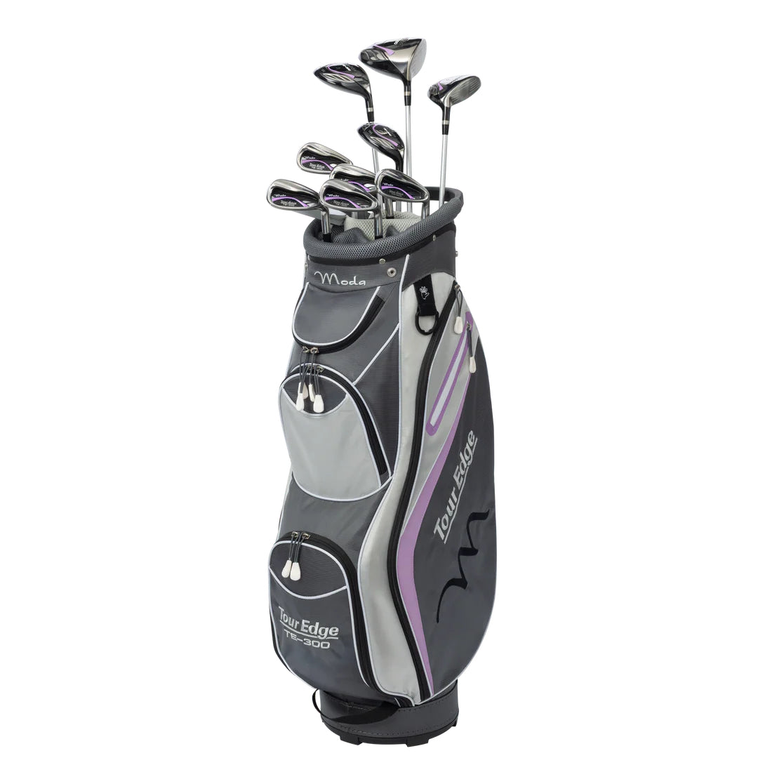 Tour Edge TE-300 Moda Women's Complete Set w/ Cart Bag