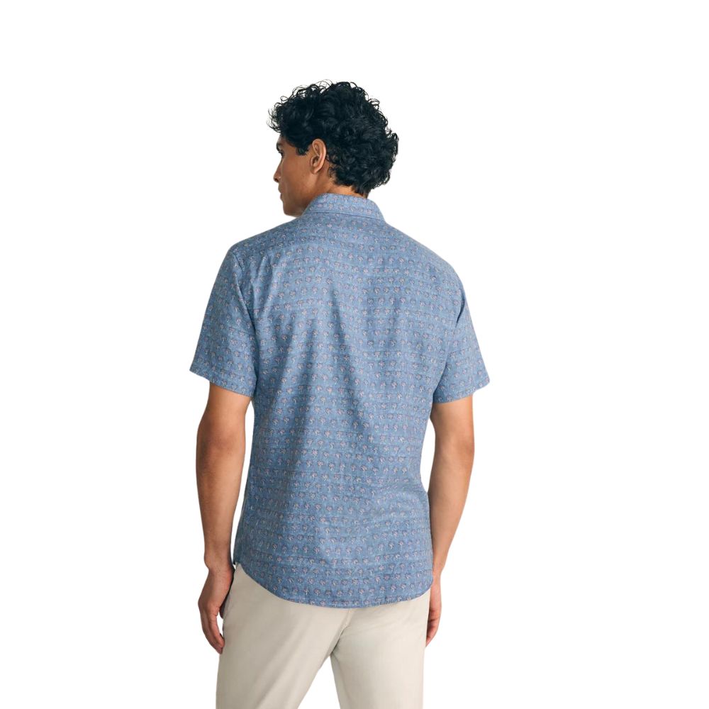 Faherty Men's Short-Sleeve Breeze Shirt