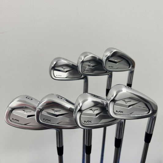 Mizuno MX Speed Metal Iron Set 5-PW, GW Steel Stiff Right Hand - Mint