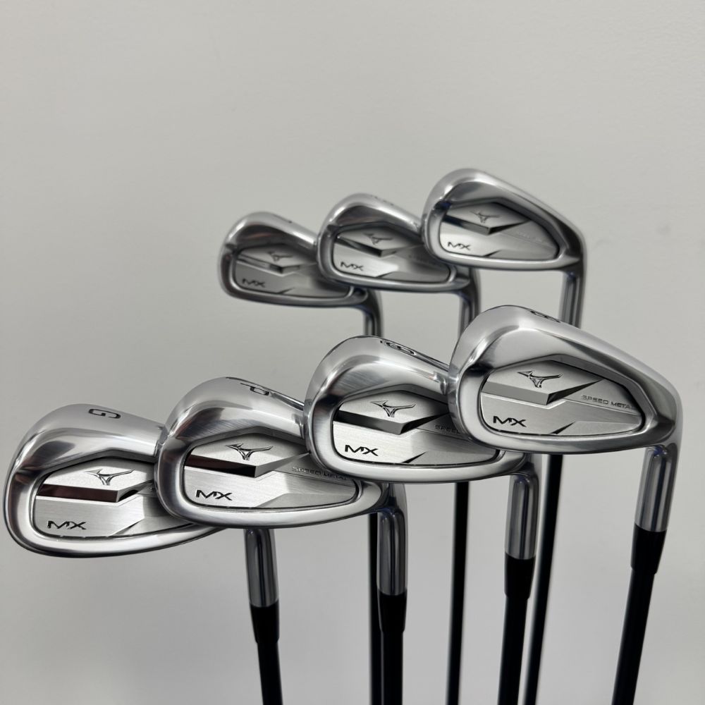 Mizuno MX Speed Metal Iron Set 5-PW, GW Graphite Regular Right Hand - Mint