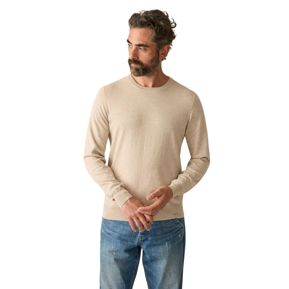 Faherty Men's Movement Crewneck Sweater