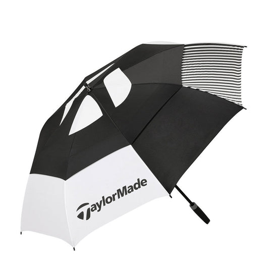 TaylorMade 64” Double Canopy Tour Golf Umbrella