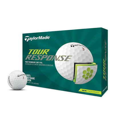 Taylormade Tour Response White Golf Balls (1 Dozen) 2022