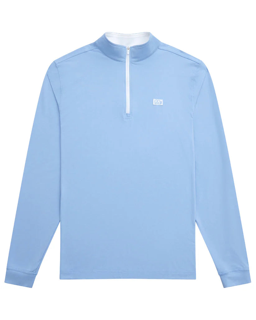 Good Good Men's Birdie Blue Quarter Zip