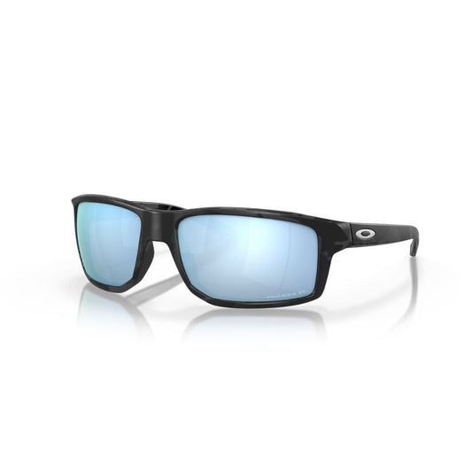 Oakley Gibston Sunglasses Matte Black Camo Frame PRIZM Deep Water Polarized Lens