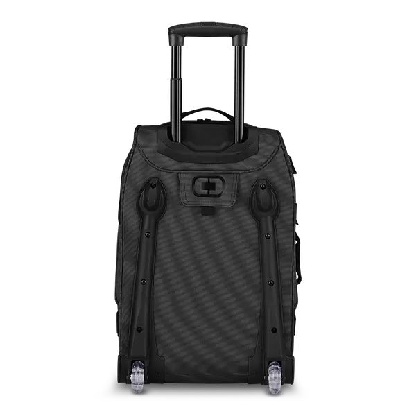 Ogio Layover Black Pindot Wheeled Rolling Suitcase