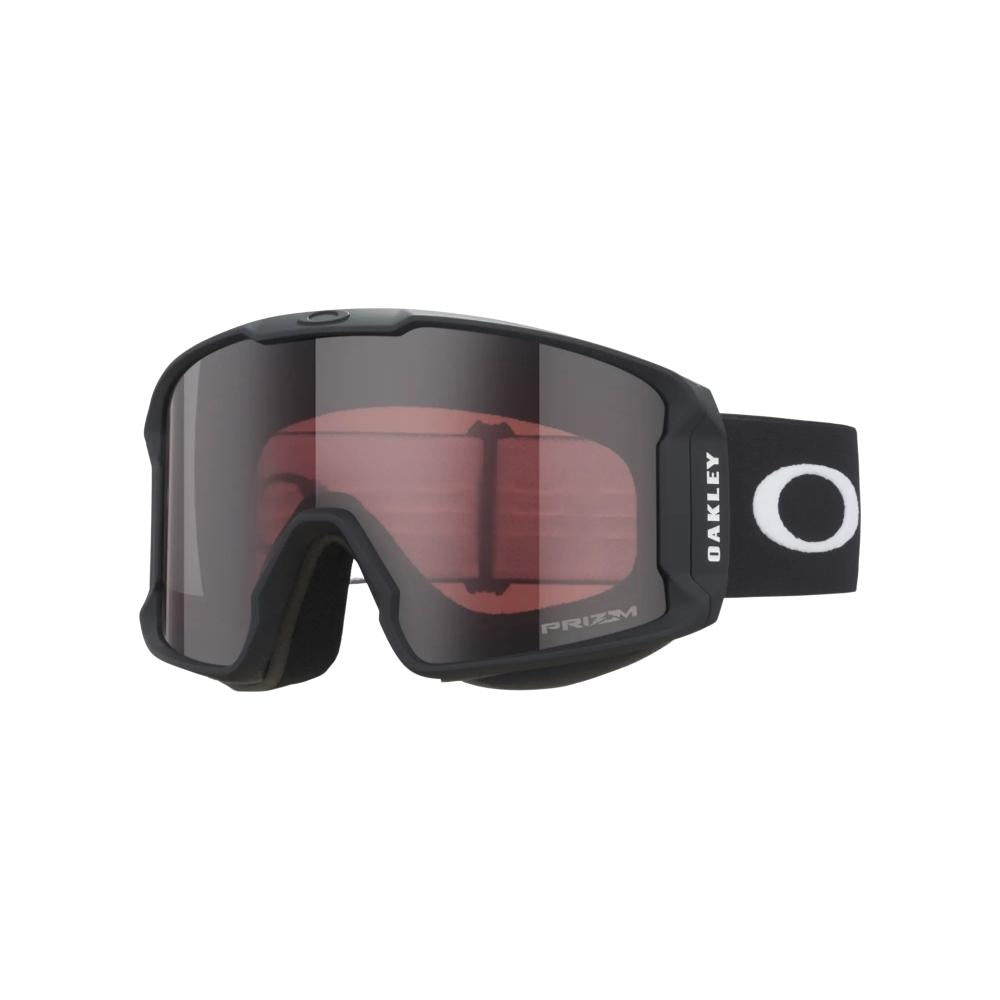 Oakley Line Miner L Snow Goggles Matte Black Strap w/ Prizm Garnet Lenses - OO7070-B8