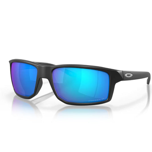 Oakley Gibston Sunglasses - Matte Black Frame/Prizm Sapphire Polarized Lens