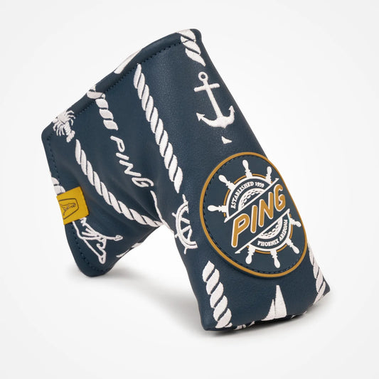 PING Captains Blade Putter Headcover Navy Limited Edition 2026