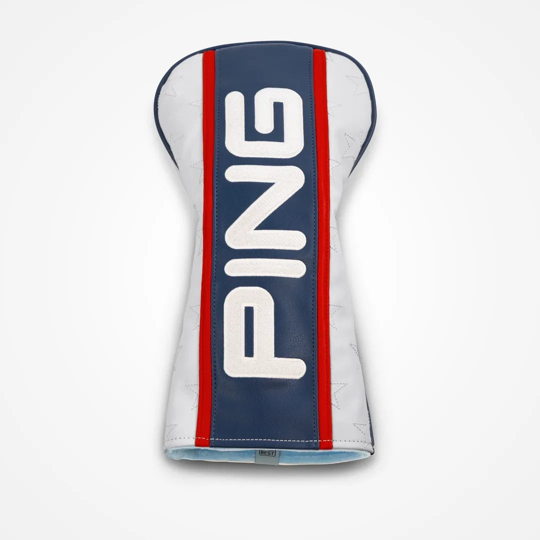 Ping Red, White & Golf Driver Headcover 2026