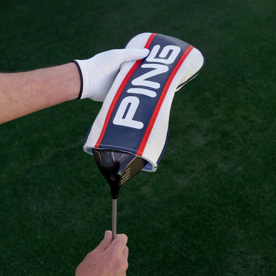 Ping Red, White & Golf Driver Headcover 2026
