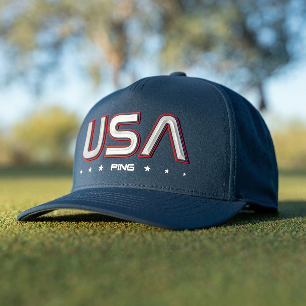 Ping Limited Edition Patriot USA Snapback Hat 2024