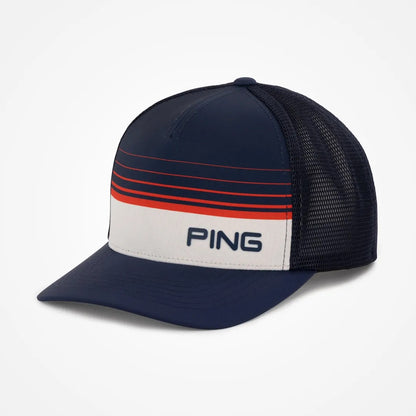 Ping Red, White & Golf Trucker Hat