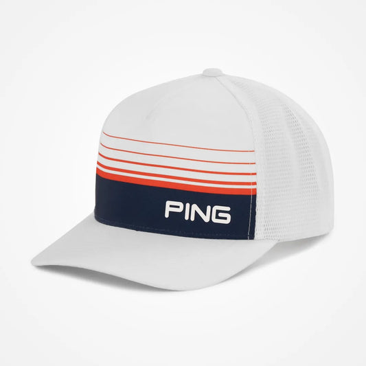 Ping Red, White & Golf Trucker Hat