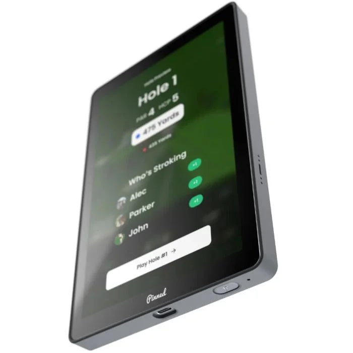 Pinned Golf The Caddie GPS Golf Tablet