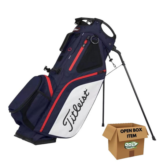 Titleist Hybrid 5 Stand Bag - Navy Blue/White/Red - SHOP WORN