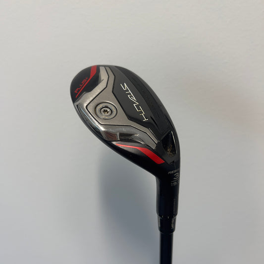 TaylorMade Stealth Plus Hybrid #3 19.5* HZRDUS 6.0 Right Hand (Pre-Owned)