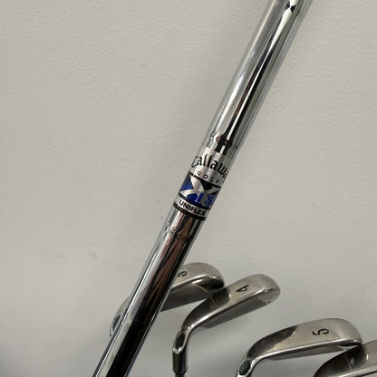 Callaway X-18 Iron Set 3-PW Uniflex Steel Shafts Right Hand (Pre-Owned)