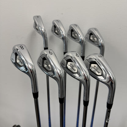 Titleist Titleist 718 AP3 Iron Set 4-PW,AW Steel AMT Red Regular Flex Right Hand (Pre-Owned)
