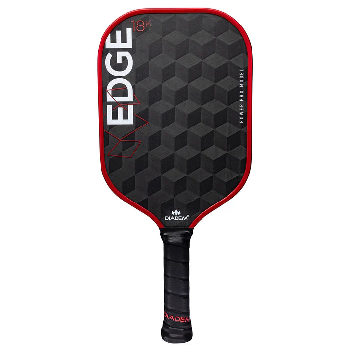 Diadem Edge 18K Power Pickleball Paddle - Red