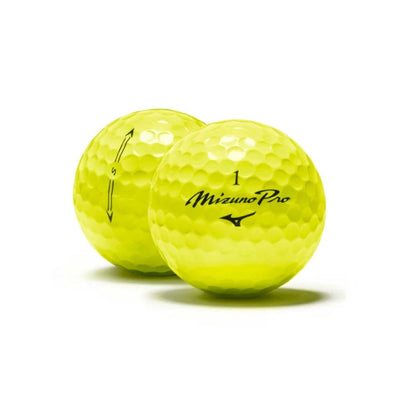 Mizuno Pro S Golf Balls OPtic Yellow (1 Dozen)
