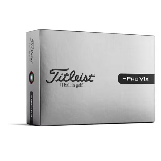 Titleist 2026 Pro V1x Left Dash Golf Balls White (1 Dozen)