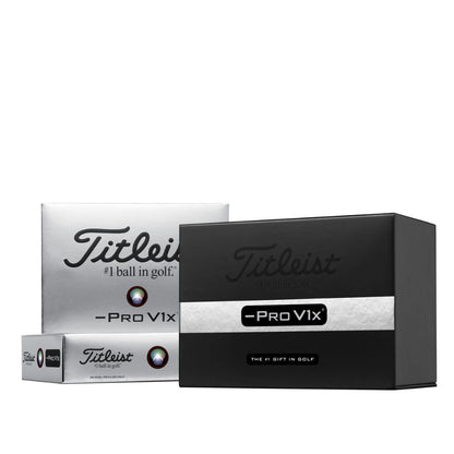Titleist 2026 Pro V1x Left Dash White 2-Dozen Pack