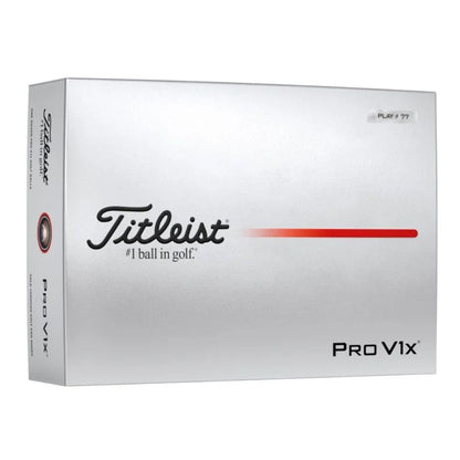 Titleist 2025 Pro V1x Golf Balls White Special Play Numbers