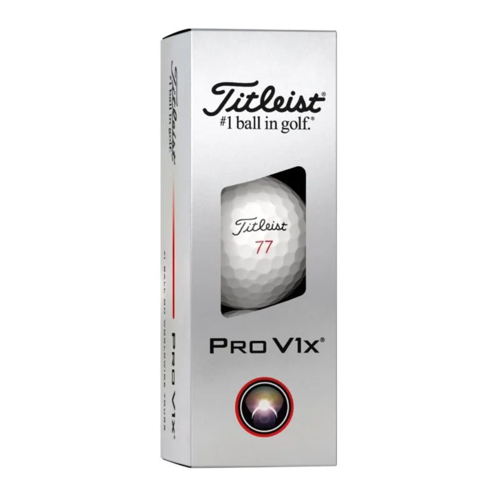 Titleist 2025 Pro V1x Golf Balls White Special Play Numbers