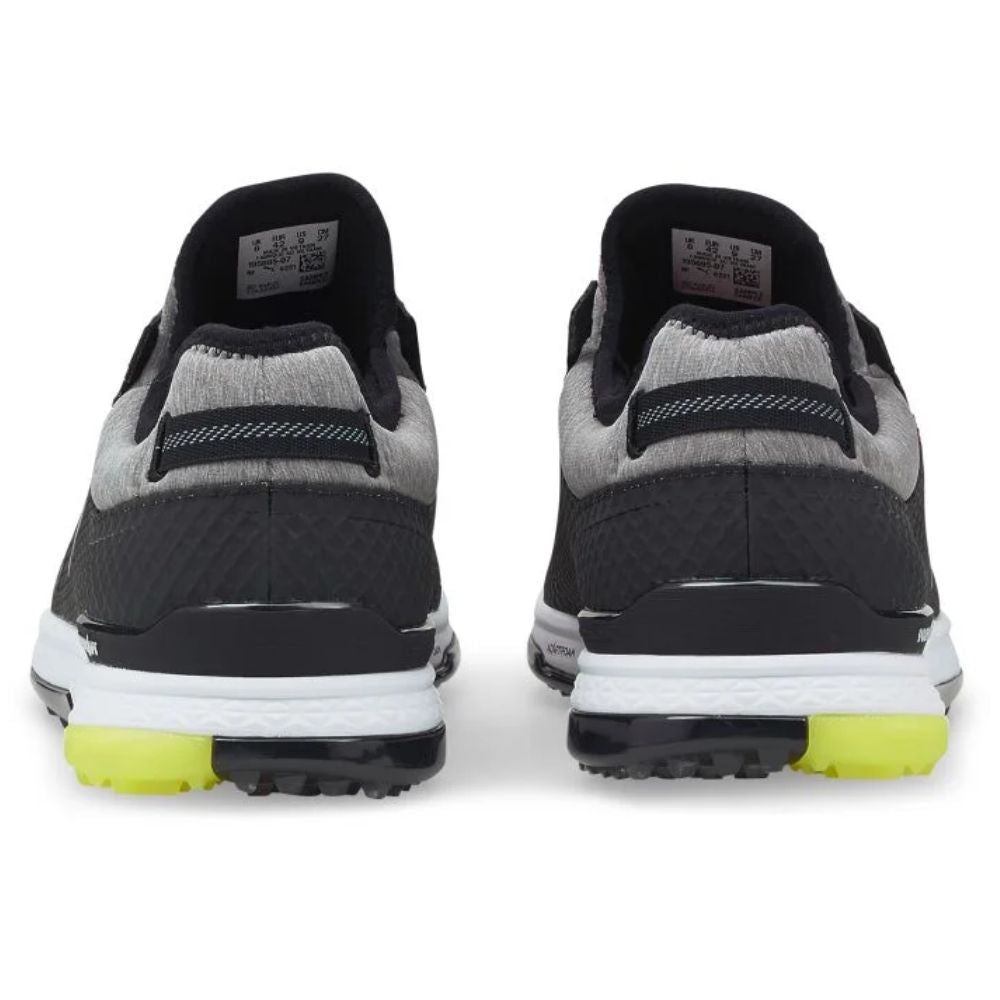 Puma Men's Proadapt Alphacat Golf Shoes Black/Silver/Yellow