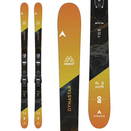 Dynastar M-Menace 80 Skis + XP 10 Bindings 2025