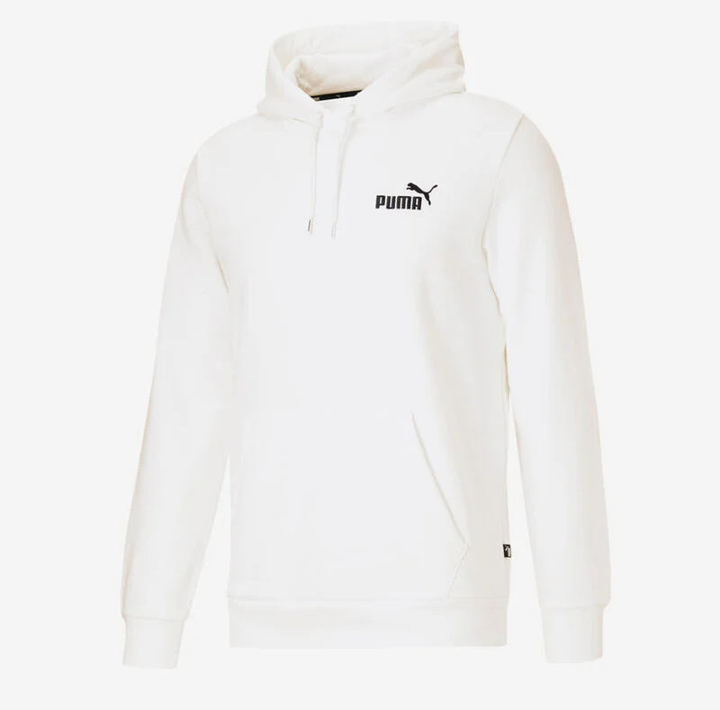 Puma Men's Essentials+ Embroidery Logo Fleece Hoodie