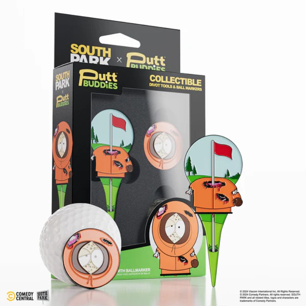 Putt Buddies Dead Kenny Divot Tool w/ Removable Head Ball Marker