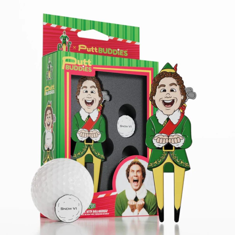 Putt Buddies ELF x PuttBuddies - Buddy the Elf divot tool w/ SnowV1 Ball Marker