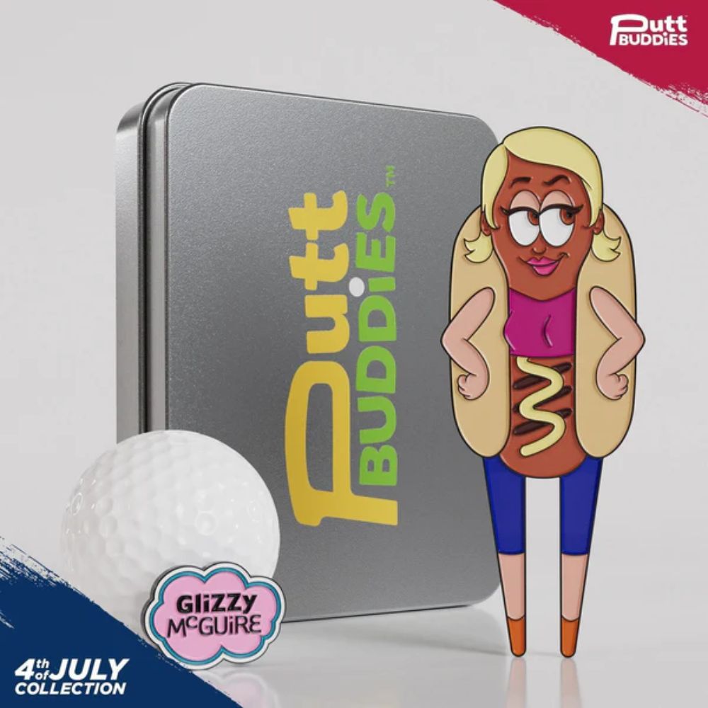 Putt Buddies Glizzy McQuire Divot Tool and Ball Marker