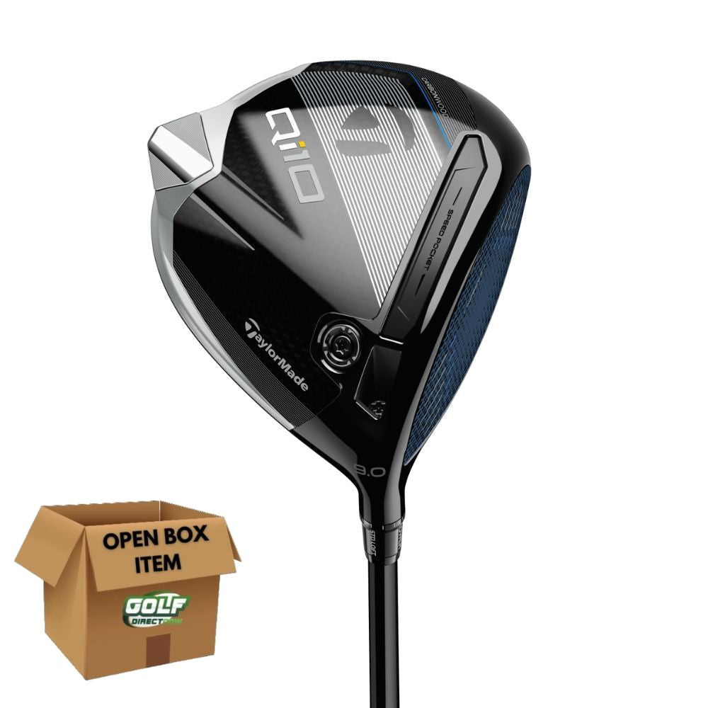 TaylorMade Qi10 Driver 9* Ventus TR Blue Regular Flex Right Hand - Shop Worn