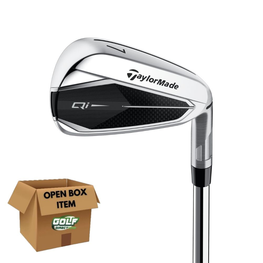 TaylorMade Qi10 Iron Set 4-PW Steel Shaft Stiff Flex Right Hand - Shop Worn