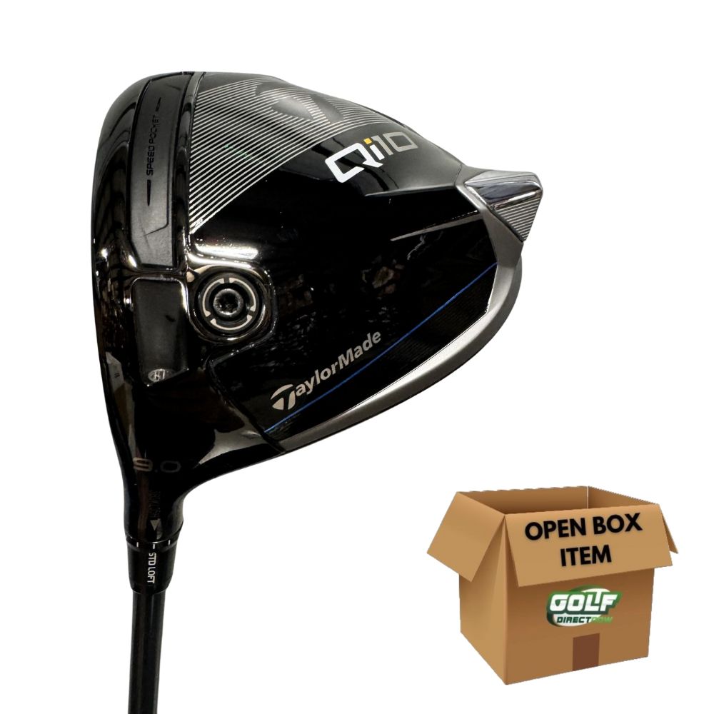 TaylorMade Qi10 Driver 9* Diamana T+ 60 Stiff Flex Left Hand - Shop Worn