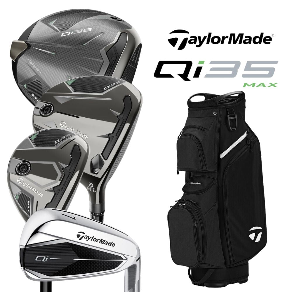 Taylormade Mens Qi35 Max Complete Golf Set