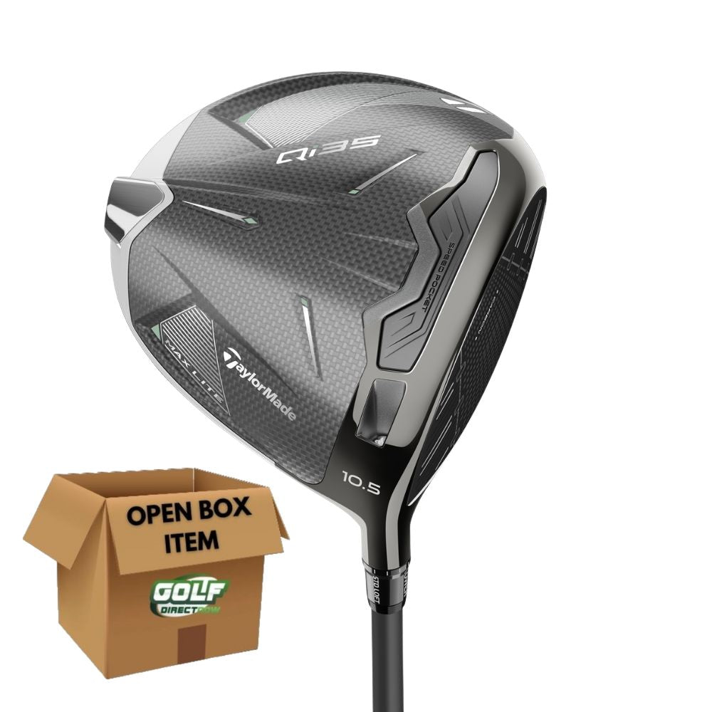 TaylorMade Qi35 Max Lite Driver 10.5 Loft Vanquish Shaft Regular Flex Right Hand - Shop Worn