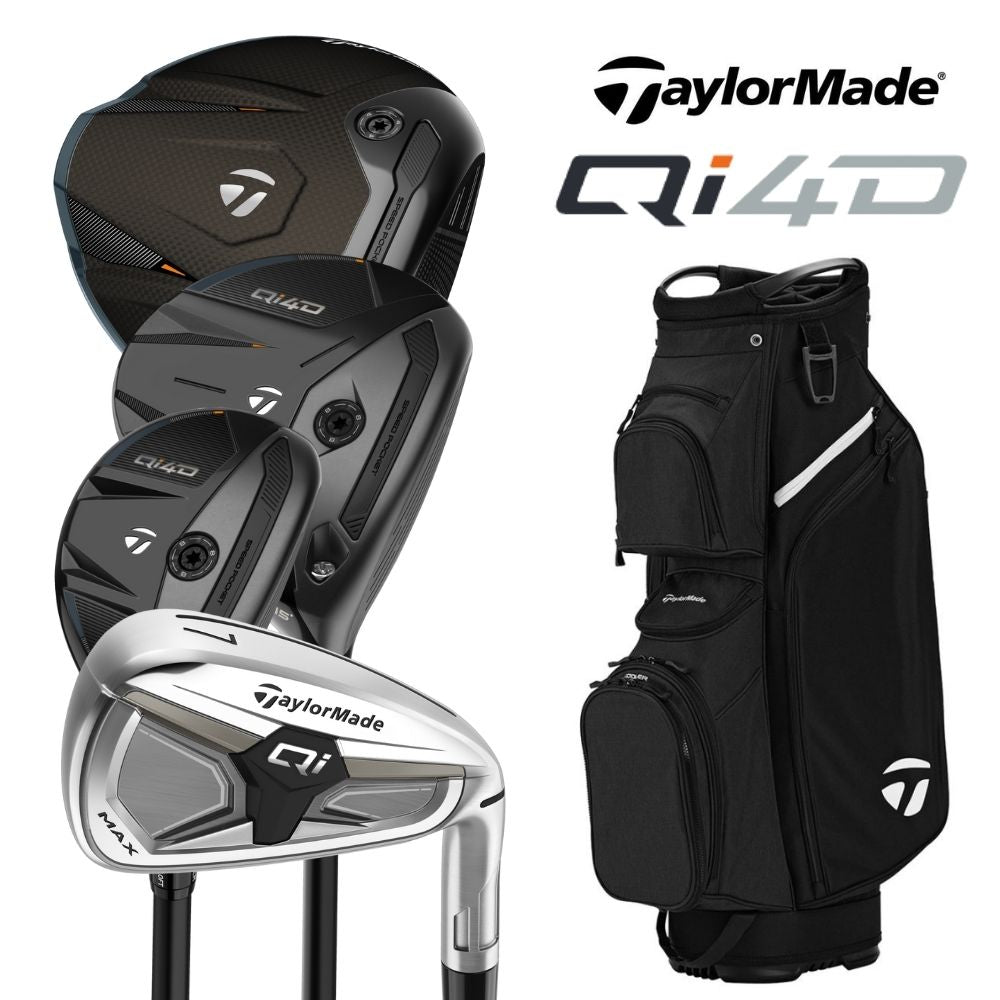 Taylormade Mens Qi4D Complete Golf Set