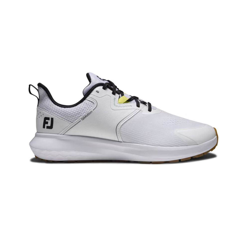 Footjoy 2027 FJ Qmotion Golf Shoes - 57204 - White/Black