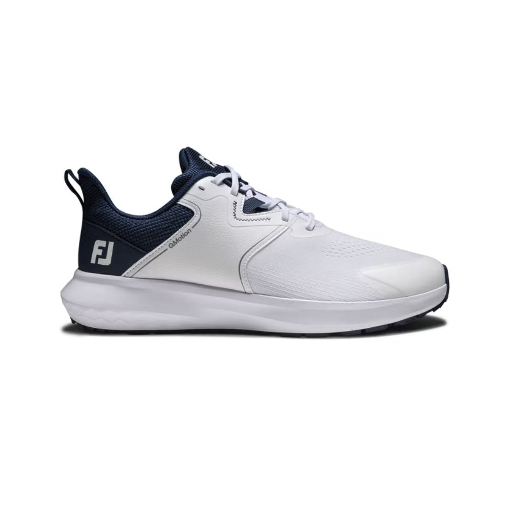Footjoy 2027 FJ Qmotion Golf Shoes - 57205 - White/Pageant Blue/China Blue
