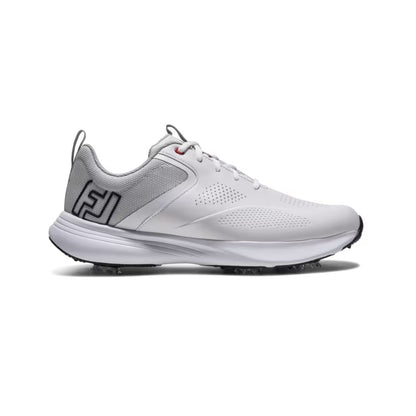 Footjoy 2027 FJ Qualifier Golf Shoes - 57211 - White/Black/High Risk Red
