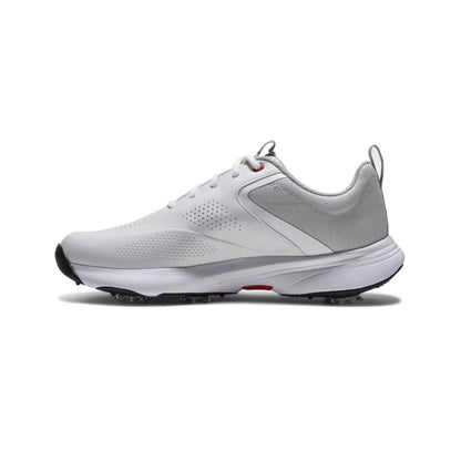 Footjoy 2027 FJ Qualifier Golf Shoes - 57211 - White/Black/High Risk Red