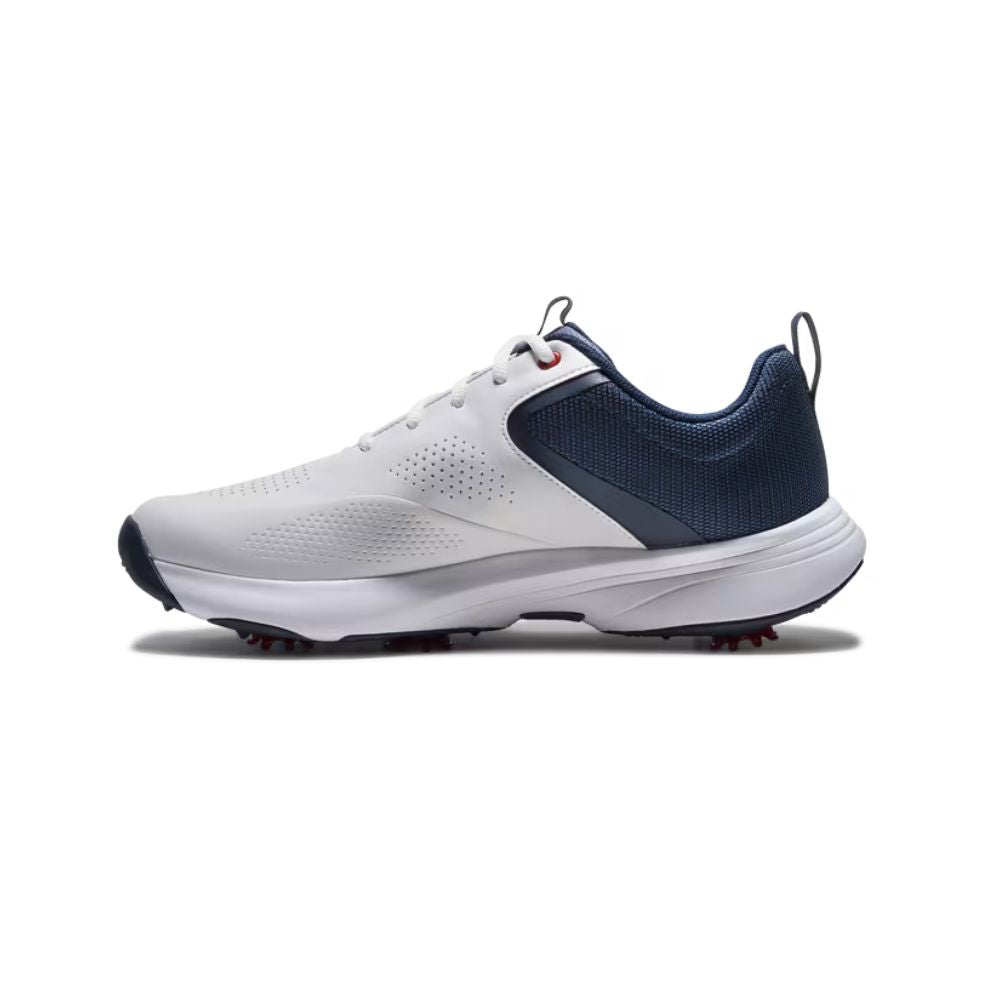 Footjoy 2027 FJ Qualifier Golf Shoes - 57215 - White/Pageant Blue/High Risk Red
